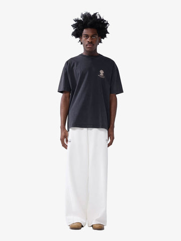 NEW AMSTERDAM t-shirt oyster uomo nero cotone