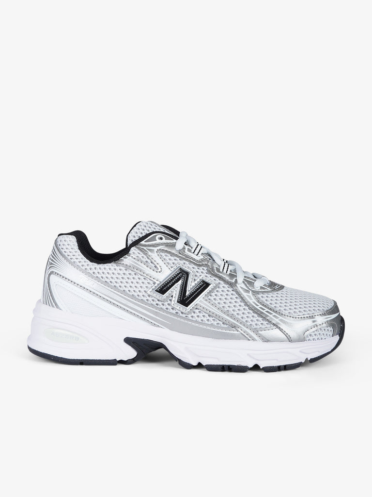 NEW BALANCE sneakers GR740NW donna tessuto sintetico argento