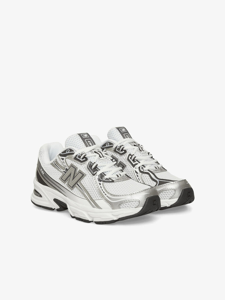 NEW BALANCE sneakers uomo 740 tessuto sintetico bianco