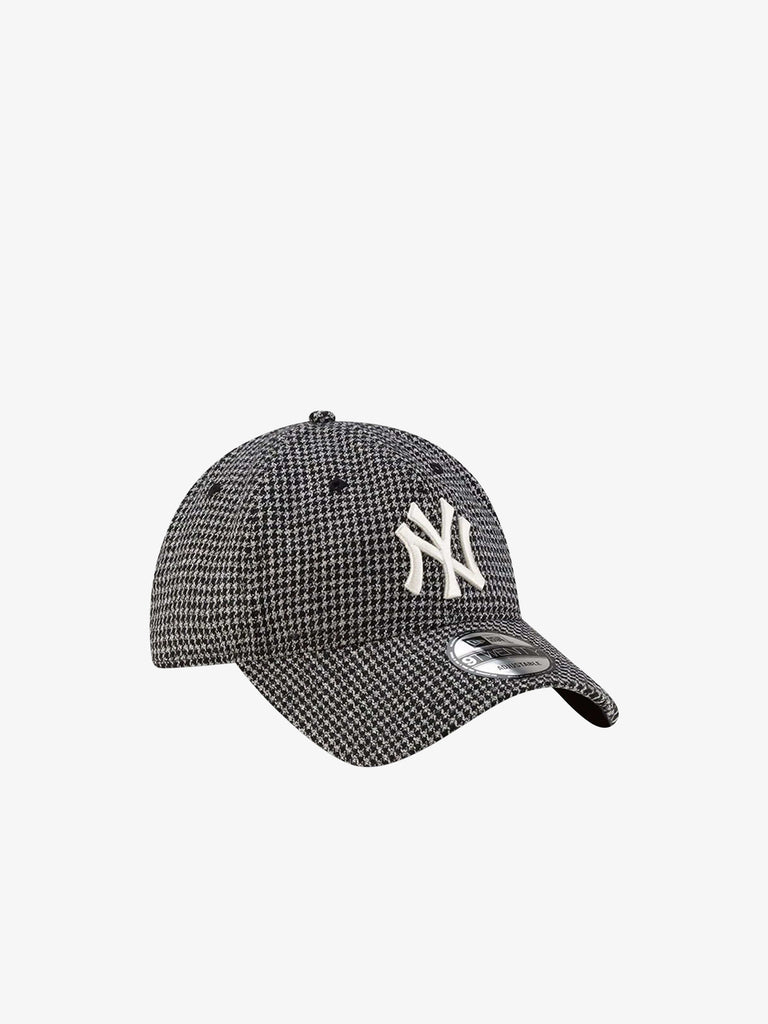 NEW ERA cappello uomo 9twenty new york yankees mlb houndstooth nero
