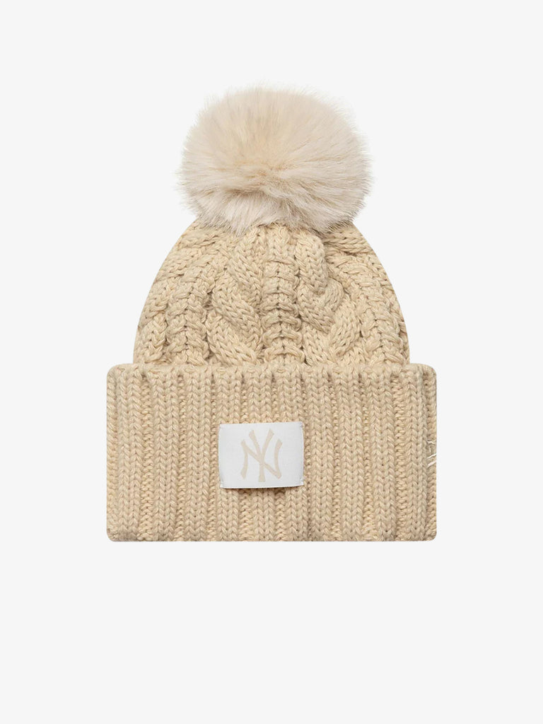 NEW ERA cappello donna berretto new york yankees mlb beige