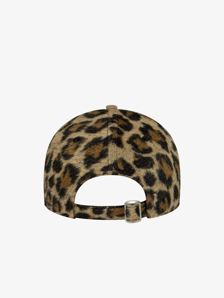 NEW ERA cappello donna 9forty new york yankees mlb cosy animal leopard beige