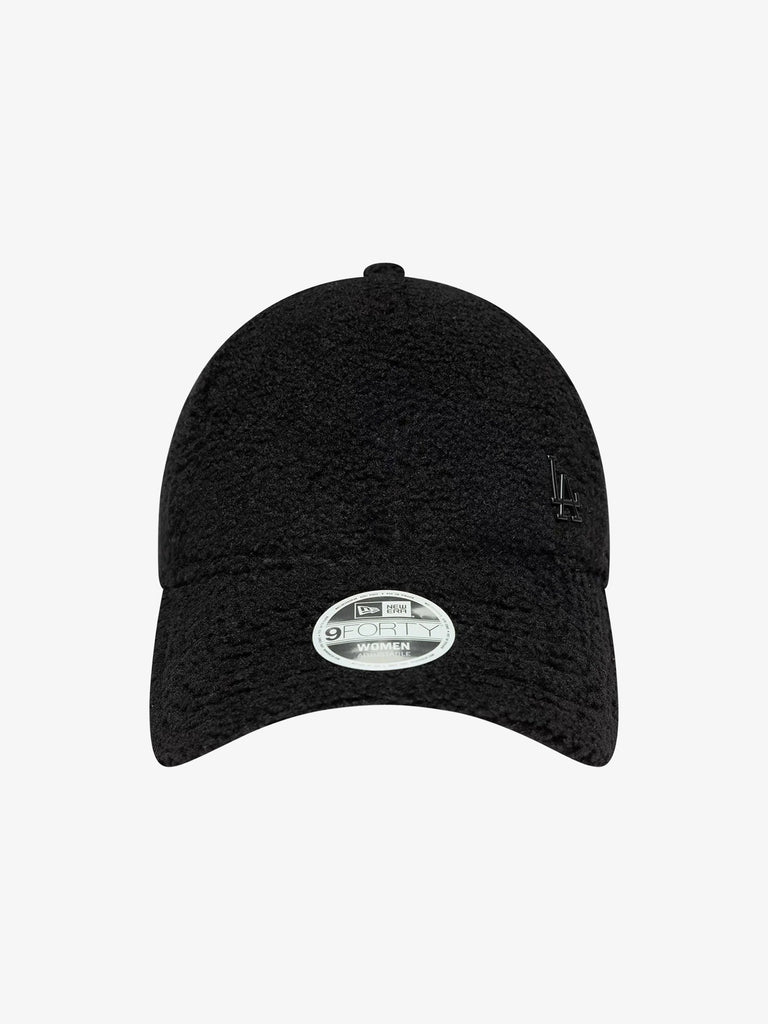 NEW ERA cappello donna 9forty la dodgers mlb borg nero