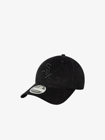 NEW ERA cappello 9forty m-crown chicago white sox mlb cord cotone nero