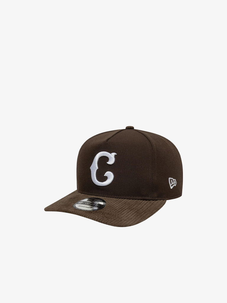 NEW ERA cappello 19twenty chicago cubs mlb cooperstown cord marrone
