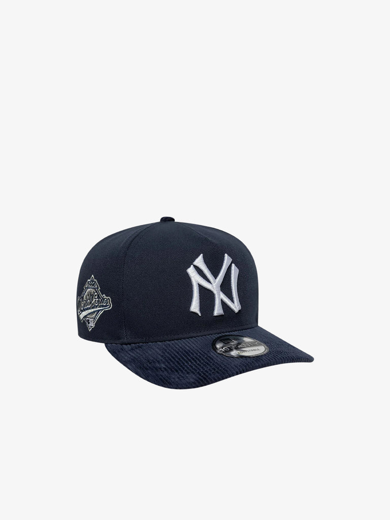 NEW ERA cappello 9twenty new york yankees mlb cooperstown cord blu