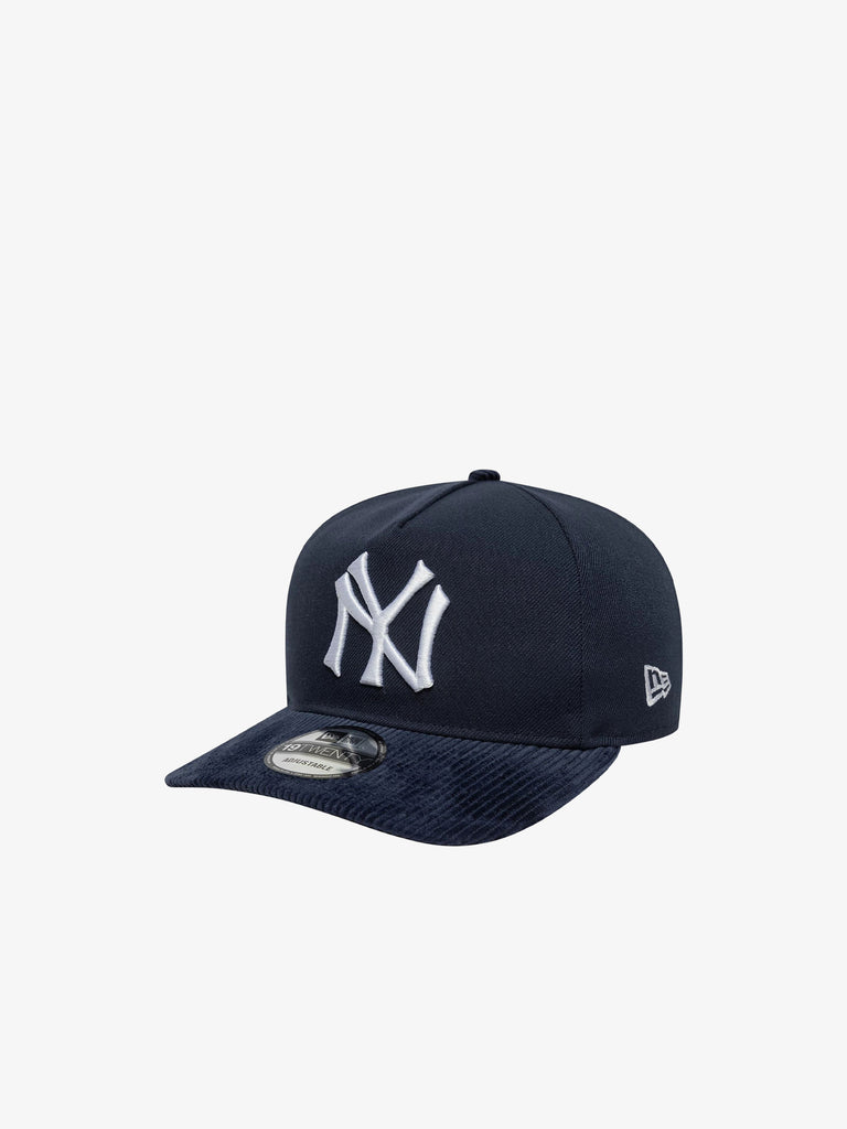 NEW ERA cappello 9twenty new york yankees mlb cooperstown cord blu