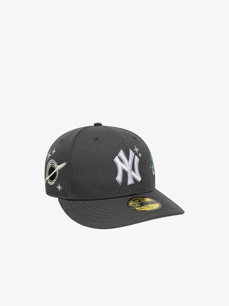 NEW ERA cappello uomo 59fifty fitted new york yankees mlb planet icon grigio
