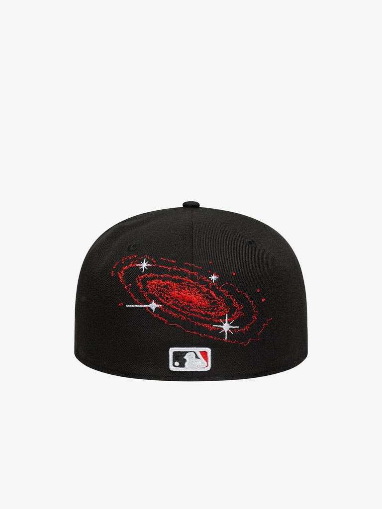 NEW ERA cappello uomo 59fifty fitted la dodgers mlb planet icon nero