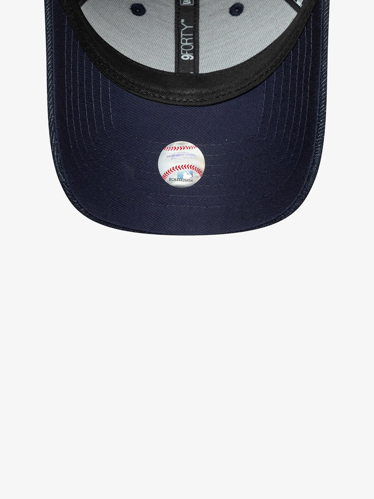 NEW ERA cappello donna 9forty new york yankees mlb paillettes azzurro