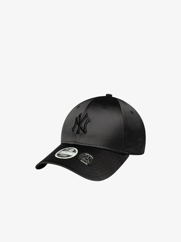 NEW ERA cappello donna 9forty new york yankees mlb satin bow nero