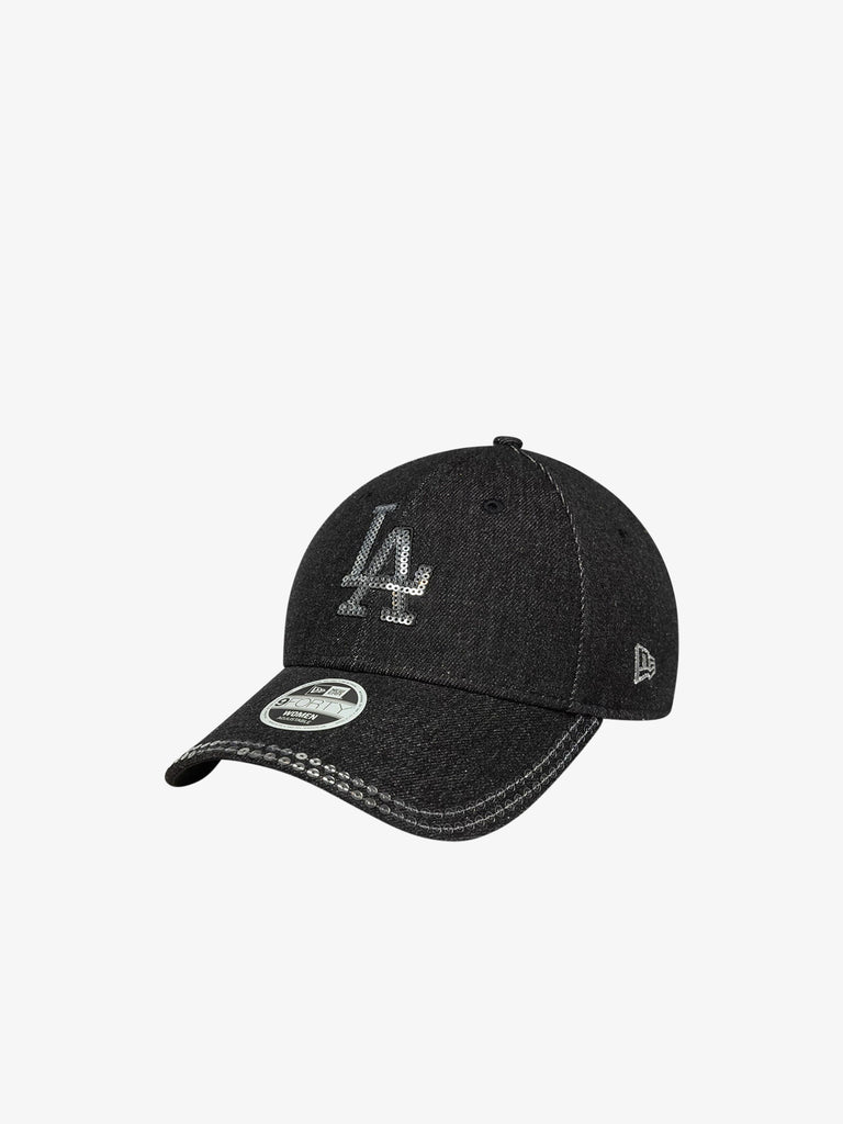 NEW ERA cappello donna 9forty la dodgers mlb paillettes nero