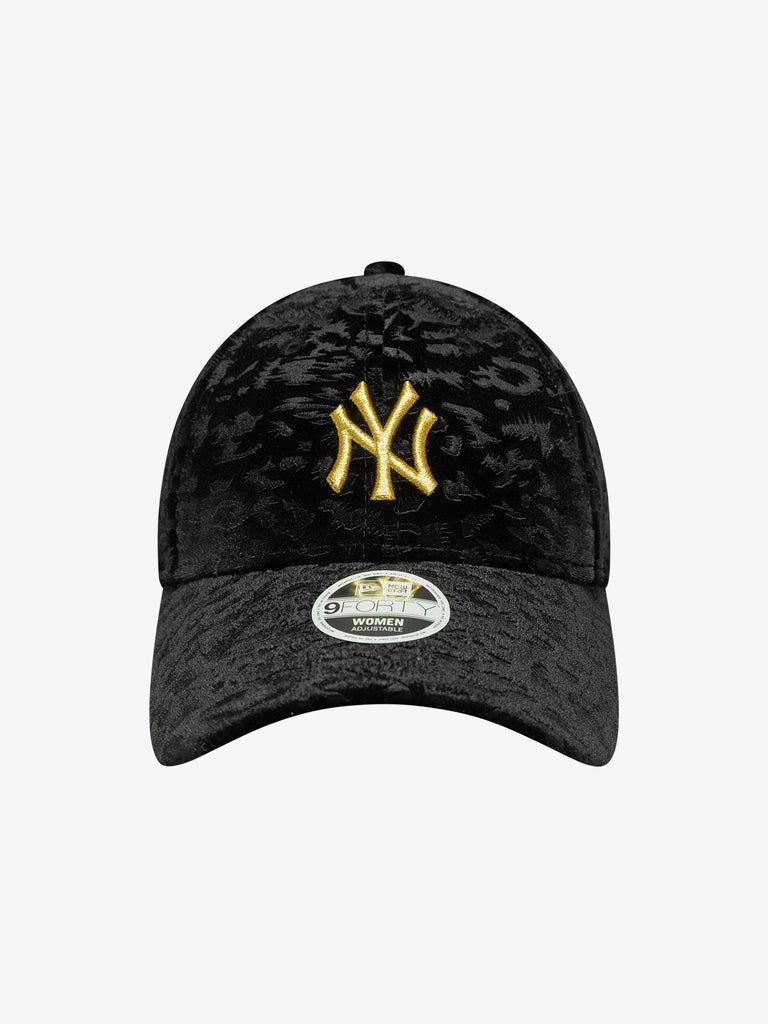 NEW ERA cappello donna 9forty new york yankees mlb leo velluto nero