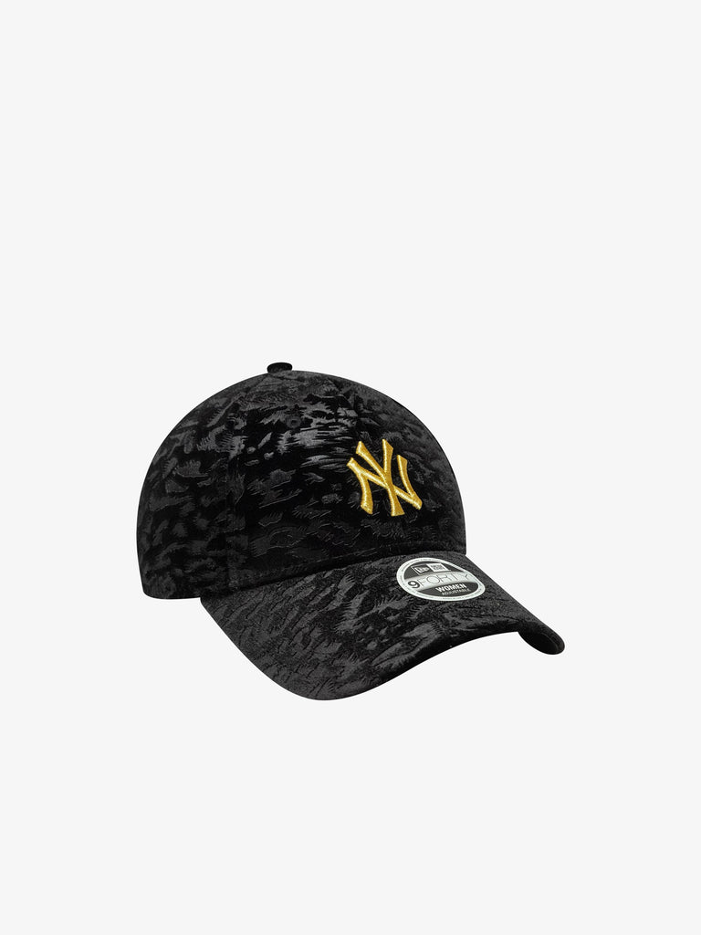 NEW ERA cappello donna 9forty new york yankees mlb leo velluto nero