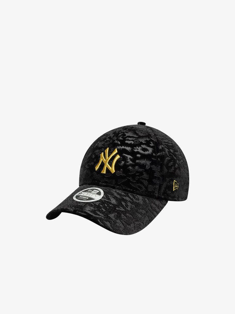 NEW ERA cappello donna 9forty new york yankees mlb leo velluto nero