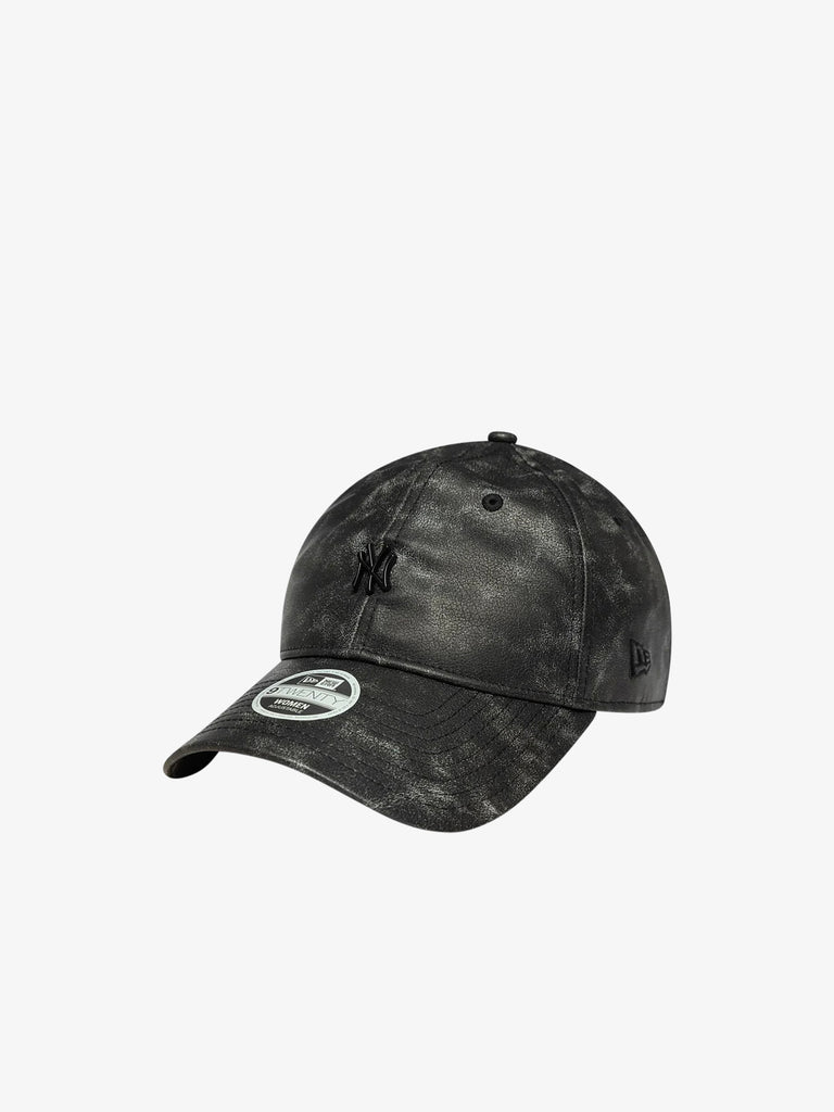 NEW ERA cappello donna 9twenty new york yankees mlb worn eco-pelle nero