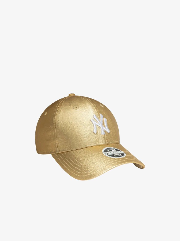 NEW ERA cappello donna 9forty new york yankees mlb metallic oro