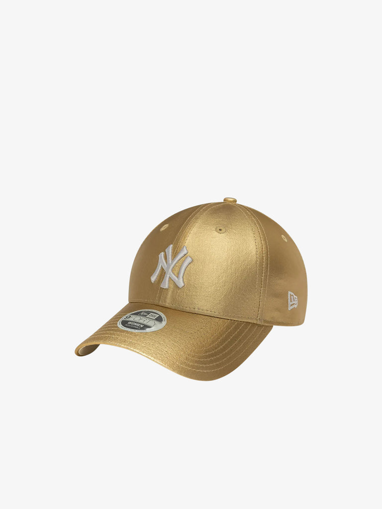 NEW ERA cappello donna 9forty new york yankees mlb metallic oro