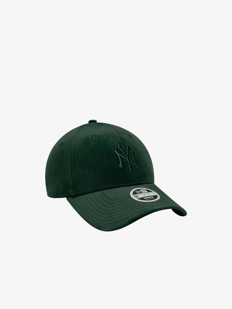 NEW ERA cappello donna 9forty new york yankees mlb velluto verde