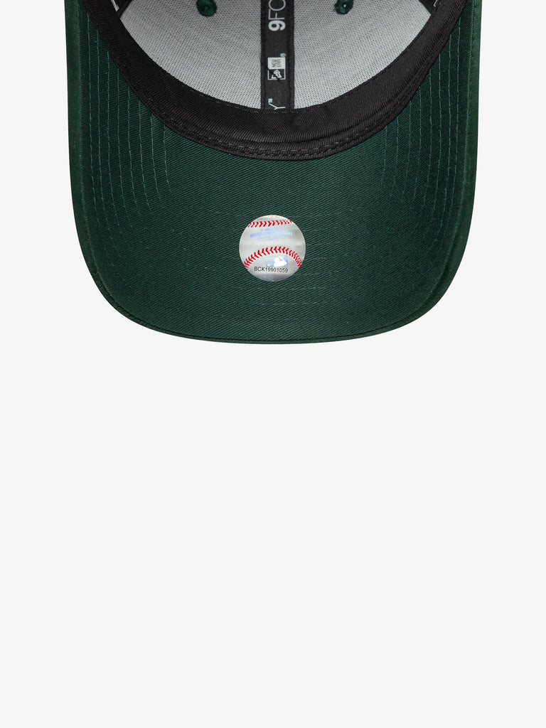 NEW ERA cappello donna 9forty new york yankees mlb velluto verde