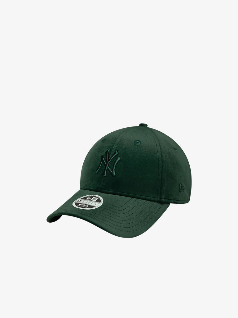 NEW ERA cappello donna 9forty new york yankees mlb velluto verde