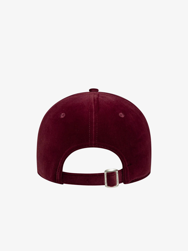 NEW ERA cappello donna 9forty la dodgers mlb velluto rosso