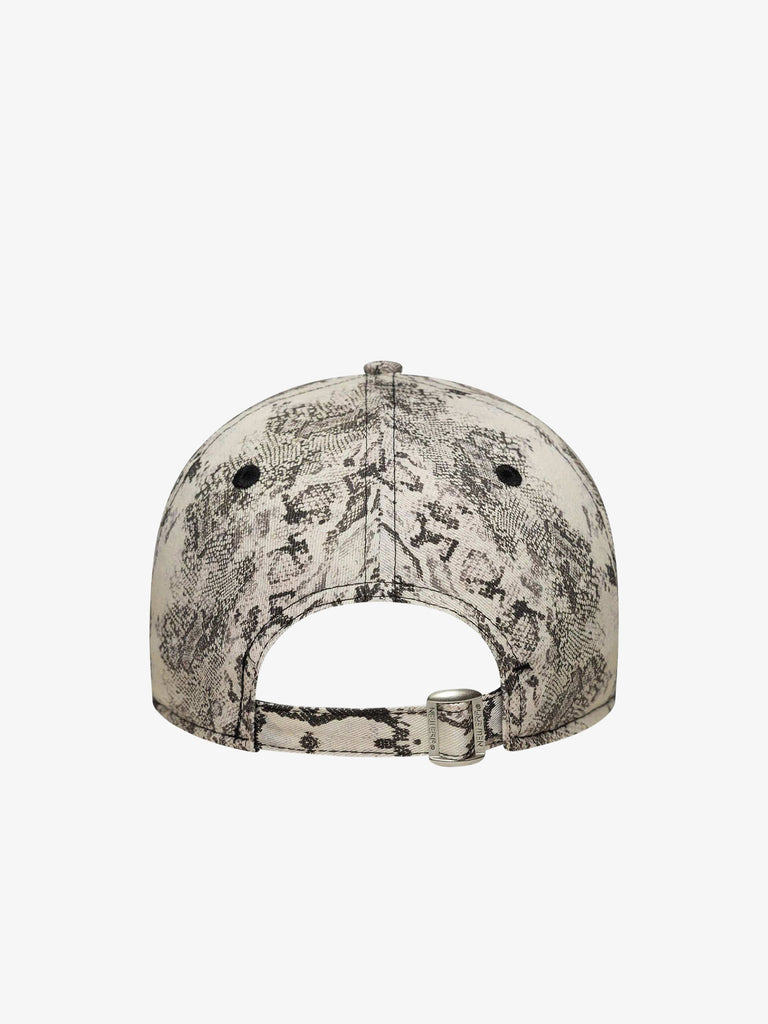 NEW ERA cappello donna 9forty new york yankees mlb snake cotone grigio