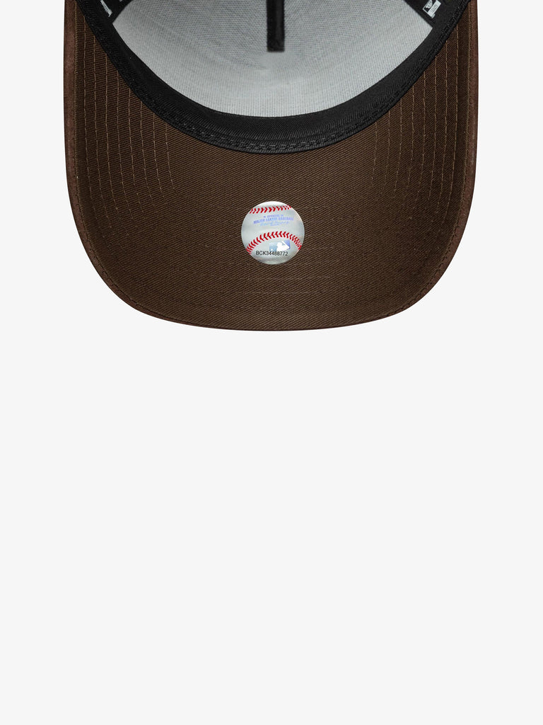 NEW ERA cappello 9forty e-frame la dodgers mlb suede visor verde