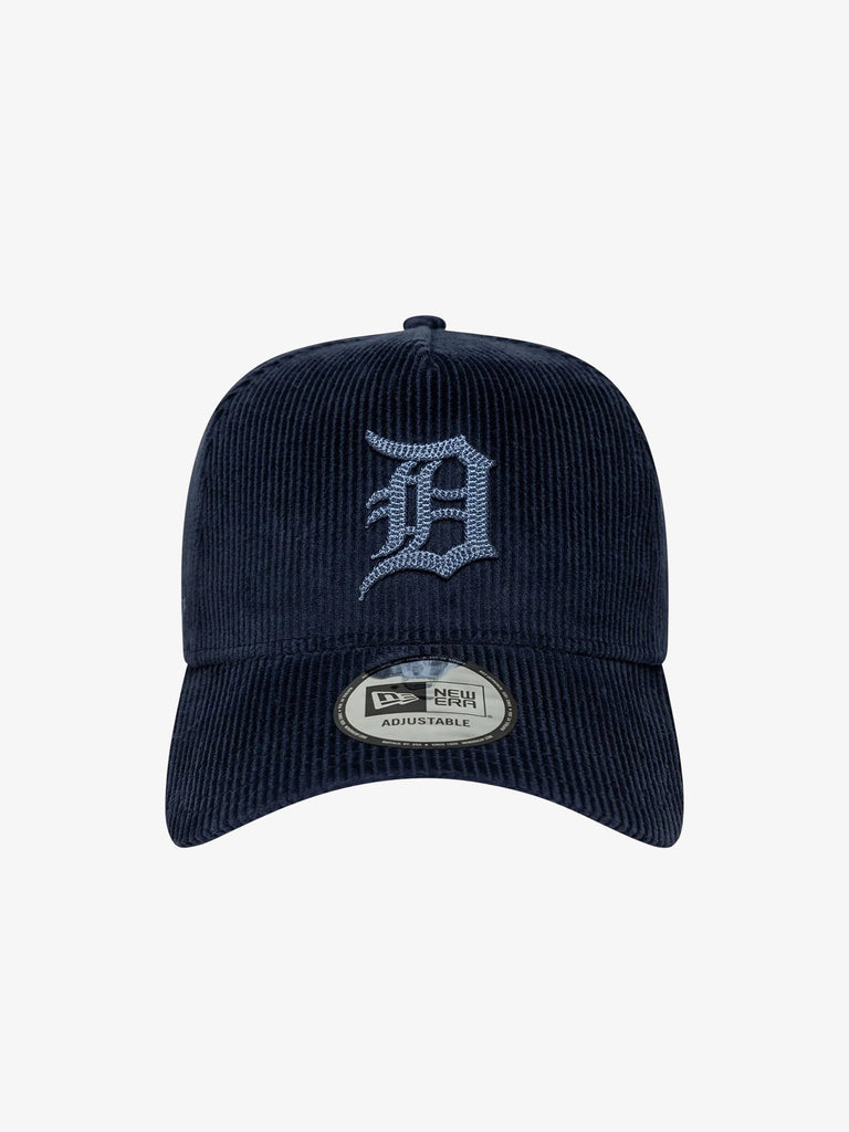 NEW ERA cappello 9forty e-frame detroit tigers mlb cord cotone blu