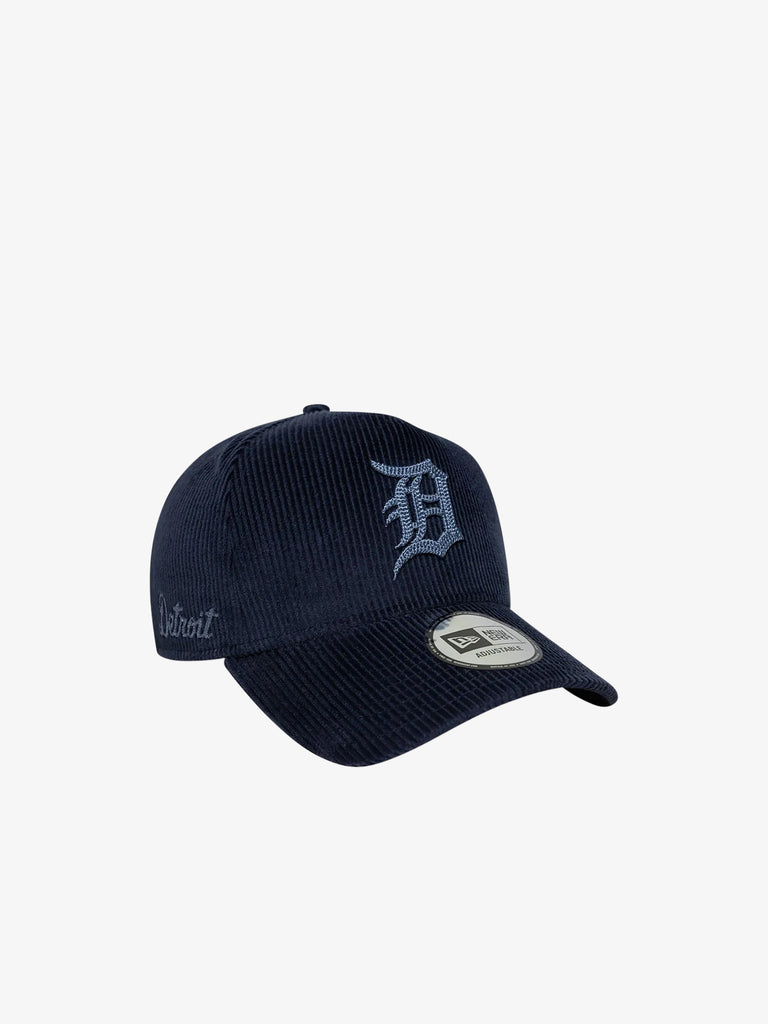 NEW ERA cappello 9forty e-frame detroit tigers mlb cord cotone blu