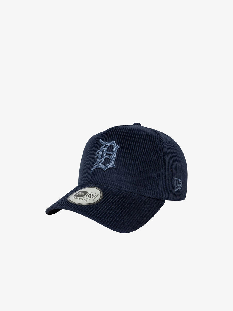 NEW ERA cappello 9forty e-frame detroit tigers mlb cord cotone blu