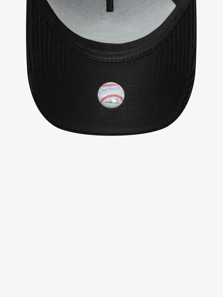 NEW ERA cappello 9forty e-frame new york yankees mlb cord cotone nero