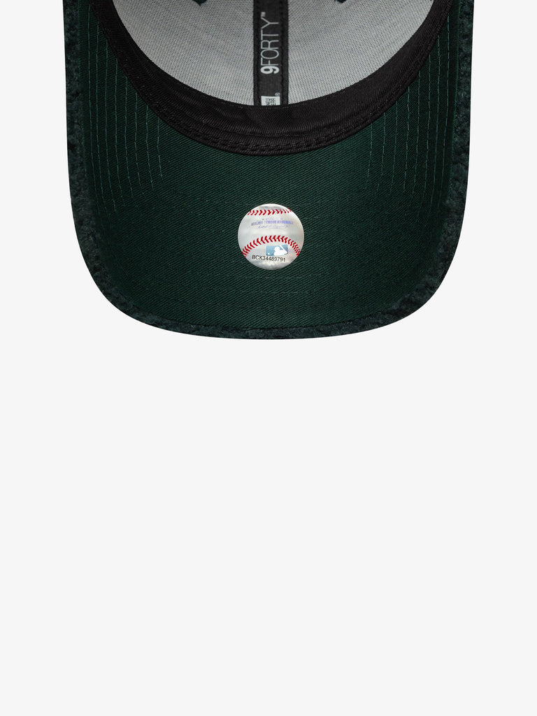 NEW ERA cappello unisex 9forty oakland athletics mlb winter borg verde