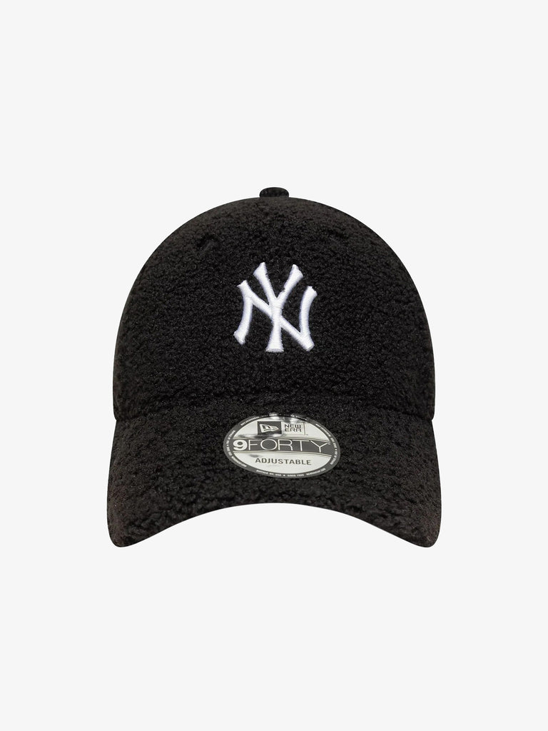 NEW ERA cappello unisex 9forty new york yankees mlb winter borg nero