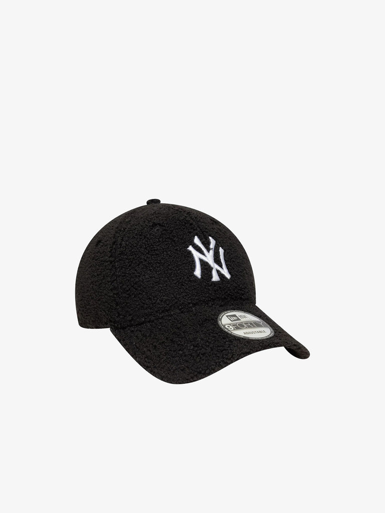 NEW ERA cappello unisex 9forty new york yankees mlb winter borg nero