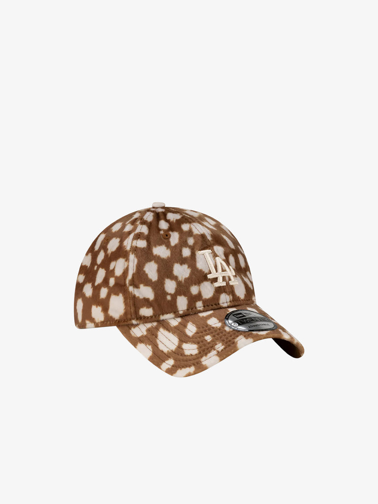 NEW ERA cappello 9twenty los angeles dodgers animal print beige