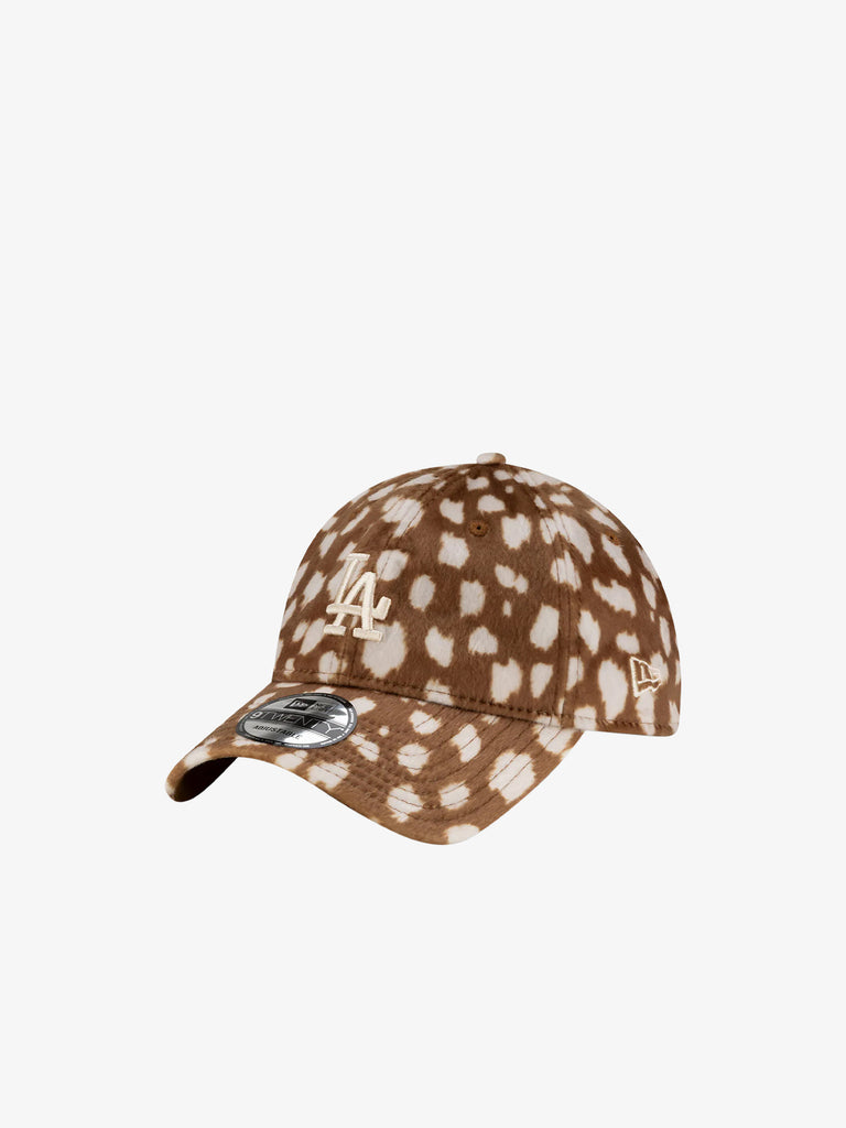 NEW ERA cappello 9twenty los angeles dodgers animal print beige