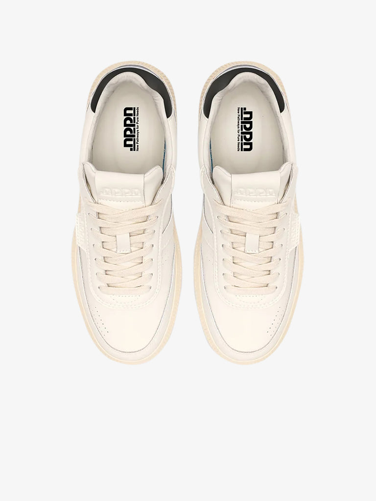 NPPN sneakers uomo ls pelle bianco
