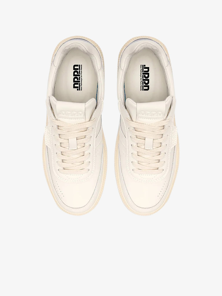 NPPN sneakers uomo monol pelle bianco