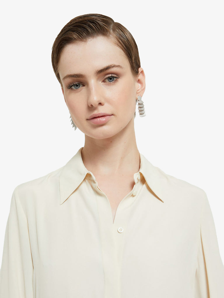 OTTOD'AME camicia fluisa donna panna