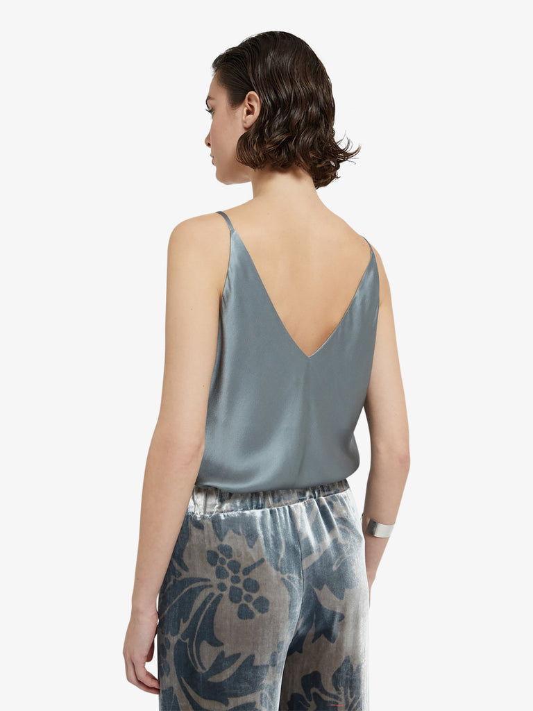 OTTOD'AME top fluido donna grigio viscosa