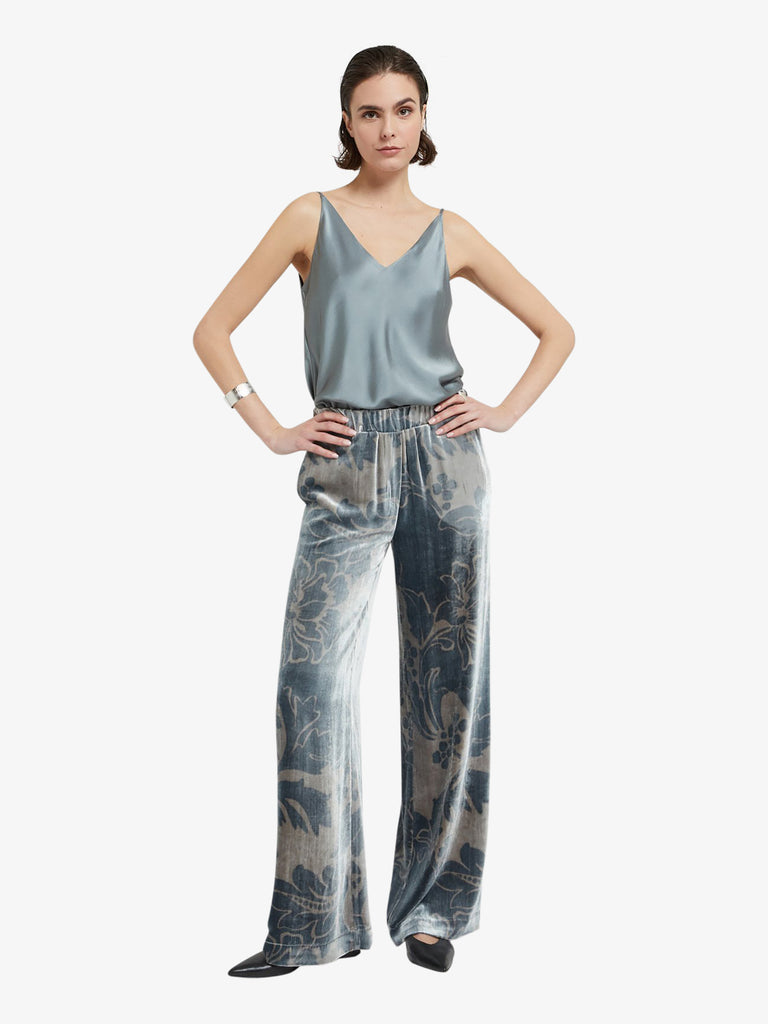 OTTOD'AME top fluido donna grigio viscosa