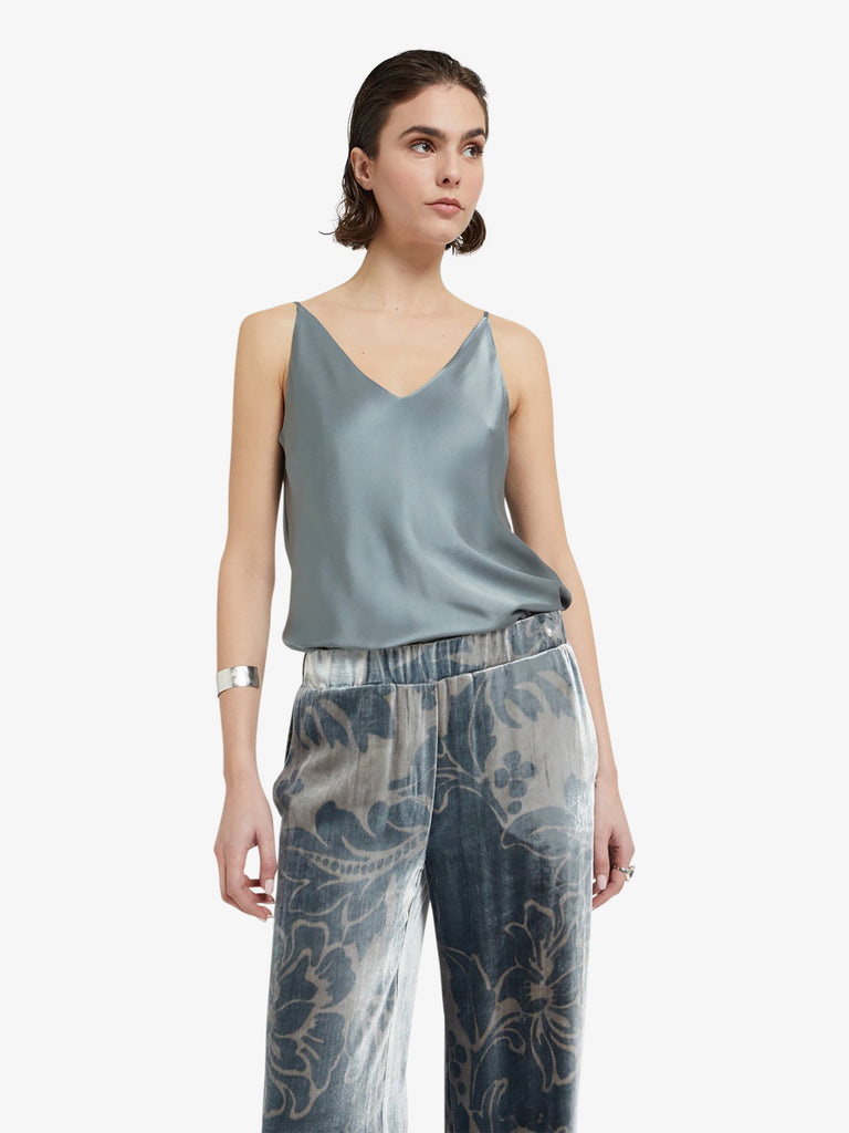 OTTOD'AME top fluido donna grigio viscosa