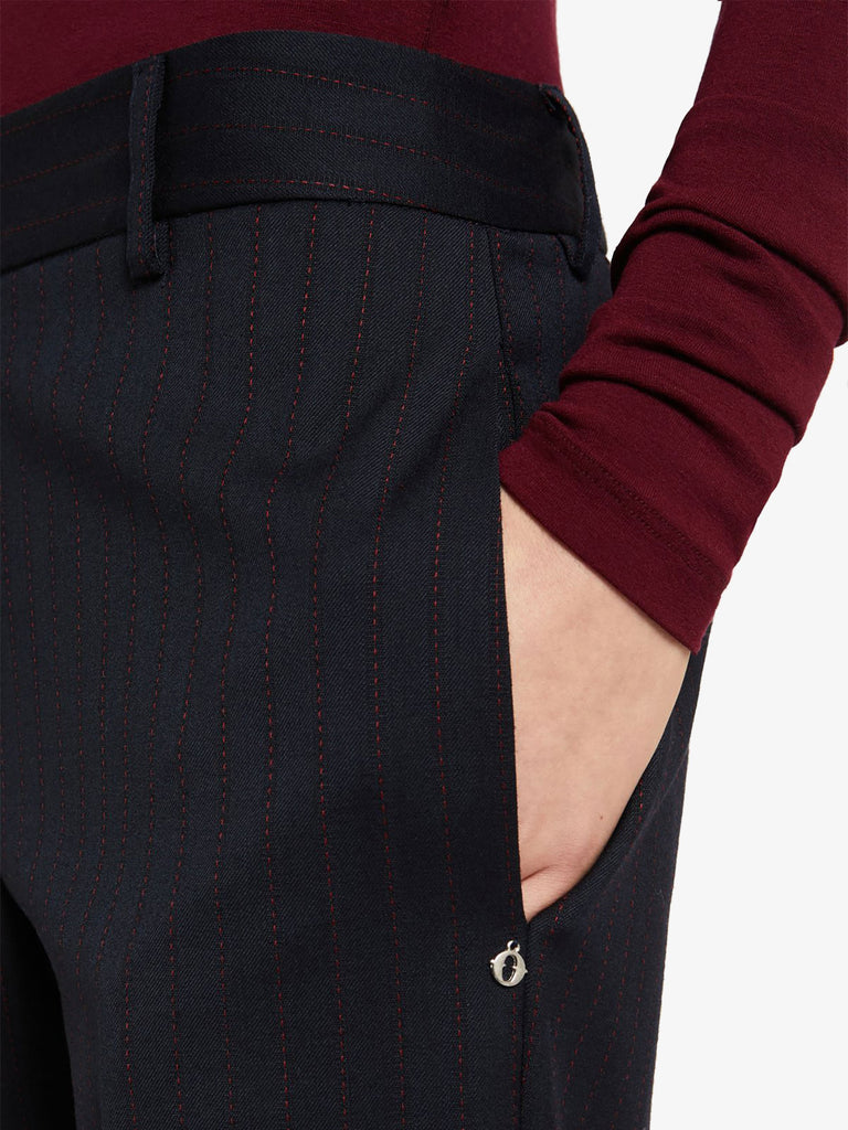 OTTOD'AME pantalone slim fit donna blu