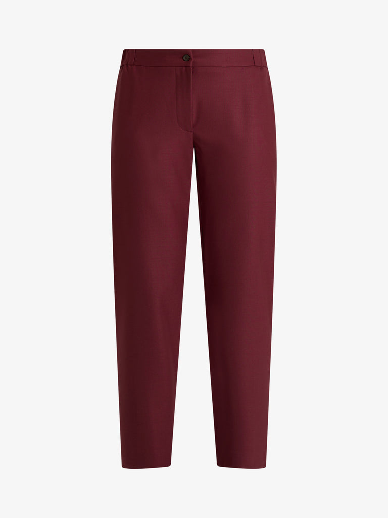 OTTOD'AME pantalone carrot donna bordeaux