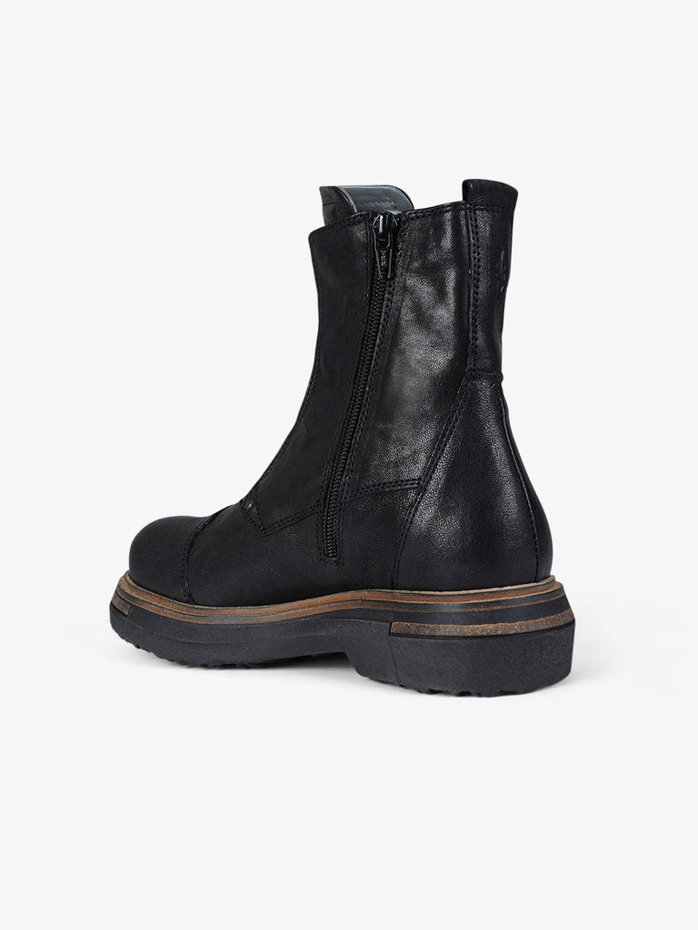 PATRIZIA BONFANTI tronchetti donna emi pelle nero