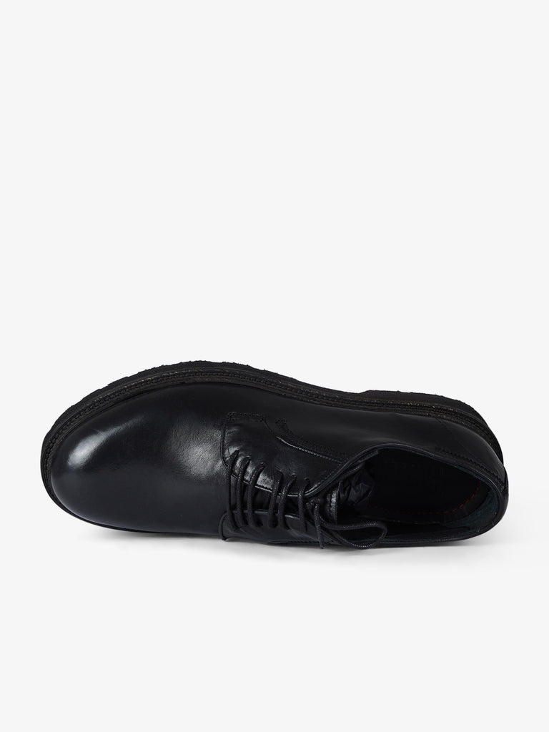 PAWELK'S stringate uomo 22300 crust nero pelle