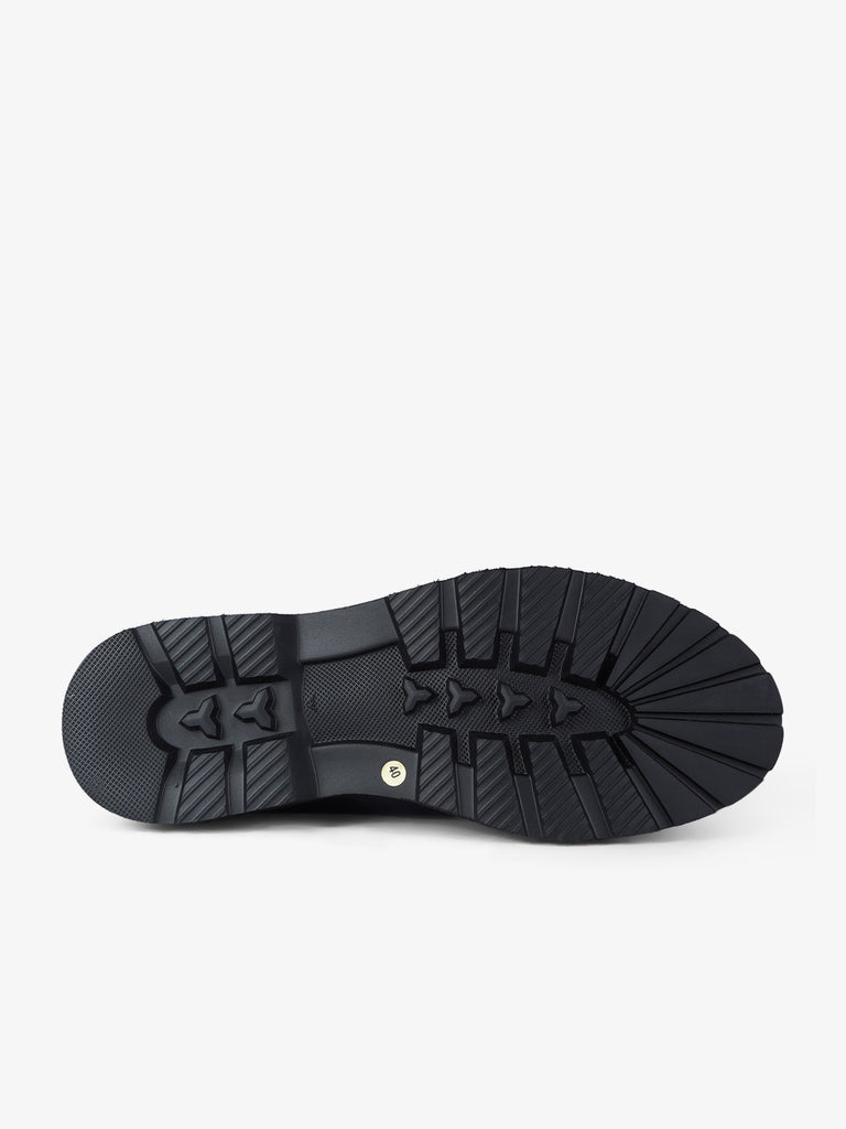 PAWELK'S stringate uomo 22300 crust nero pelle