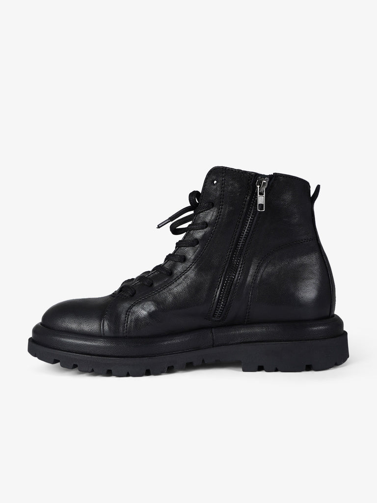 PAWELK'S stivaletti uomo 22807 pelle nero
