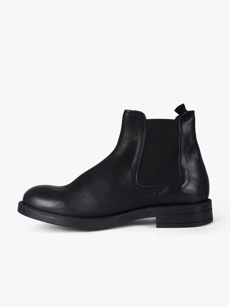 PAWELK'S stivaletti uomo 25406 pelle nero
